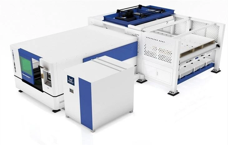Auto Loading And Unloading High Precision CNC Sheet Laser Cutting Machine For Metal