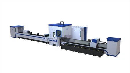 High Quality Fiber CNC Stainless Steel Metal Pipe Tube Laser Cutting Machine For Sale