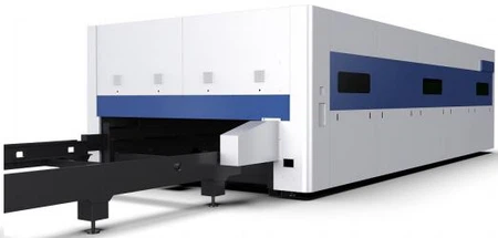 High Power Exchange Table CNC Fiber Laser Cutting Machine For Metal