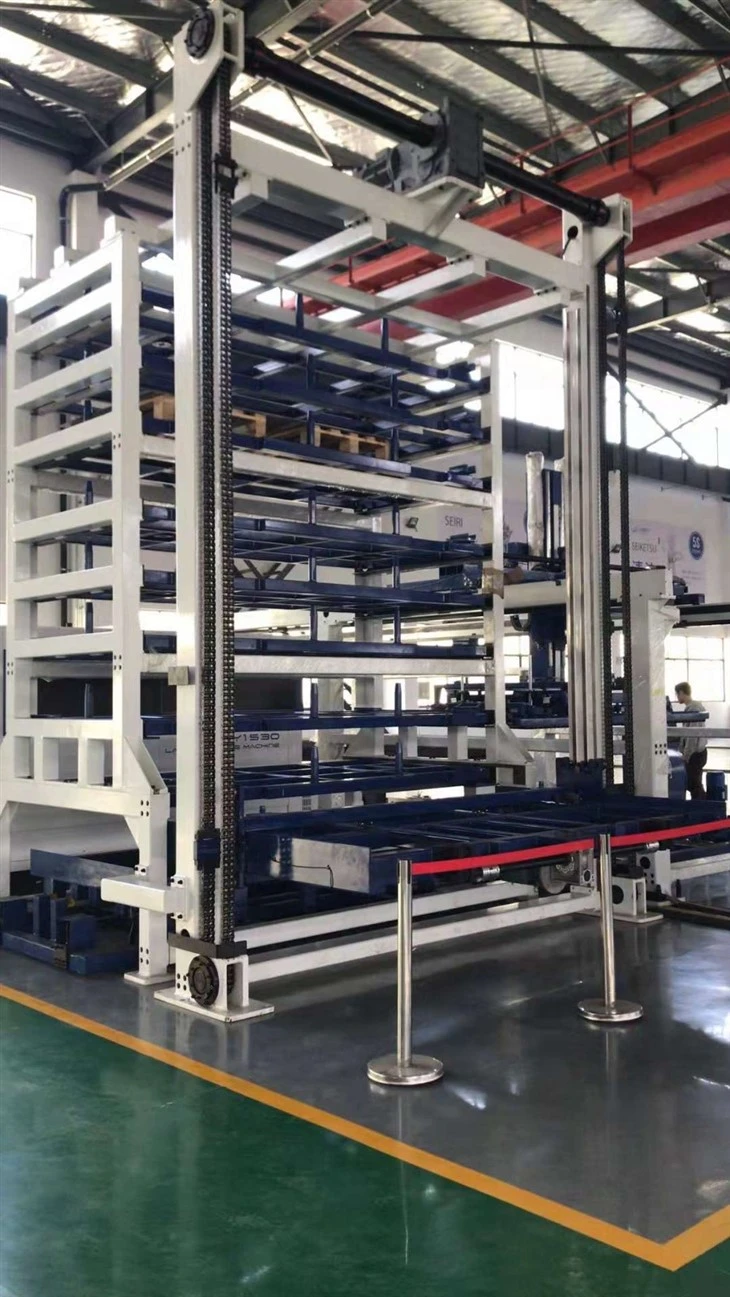 Automatic Loading And Unloading Metal Laser Cutter CNC Fiber Laser Cutting Machine